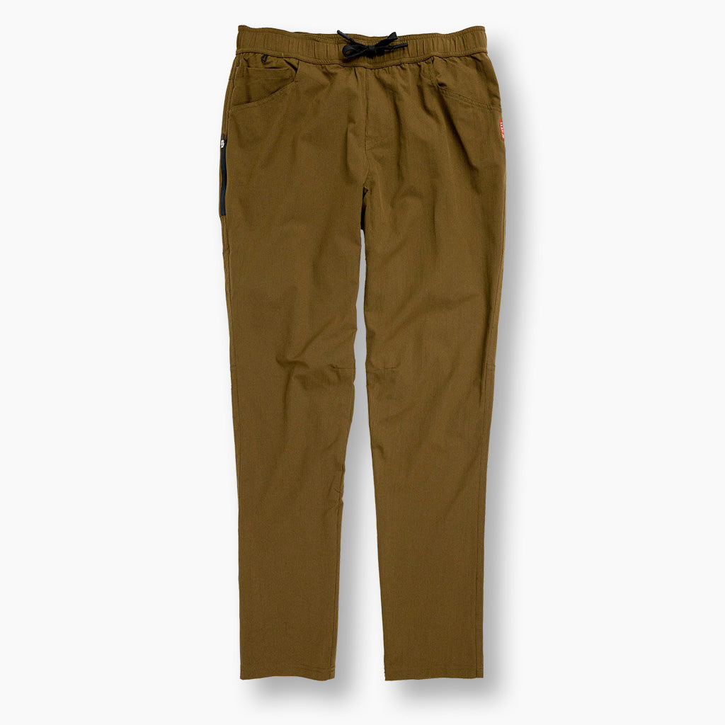 KETL Mtn Vent Lightweight Pants 32 Inseam: Summer Hiking & Travel - Ultra-Breathable, Packable & Stretchy - Brown Men's