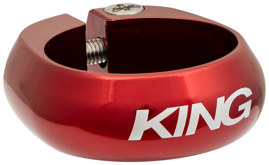 Chris King Seatpost Clamp - 34.9mm, Bolt-On, Red The Cheapest Cheap Online