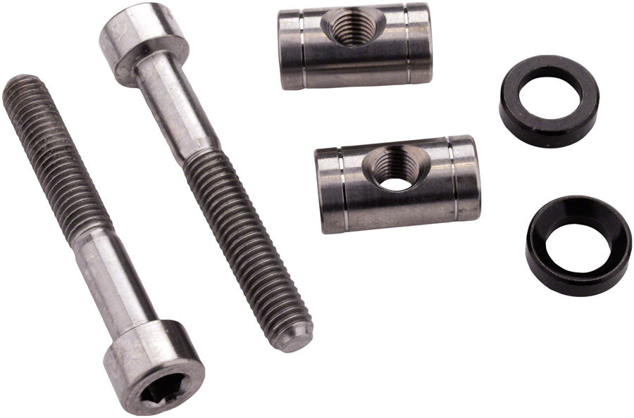 FOX Tooling Kit - 2022 Transfer SL Saddle Clamp Hardware: Bolt, Pin and Washer, Pair (Titanium) Finishline