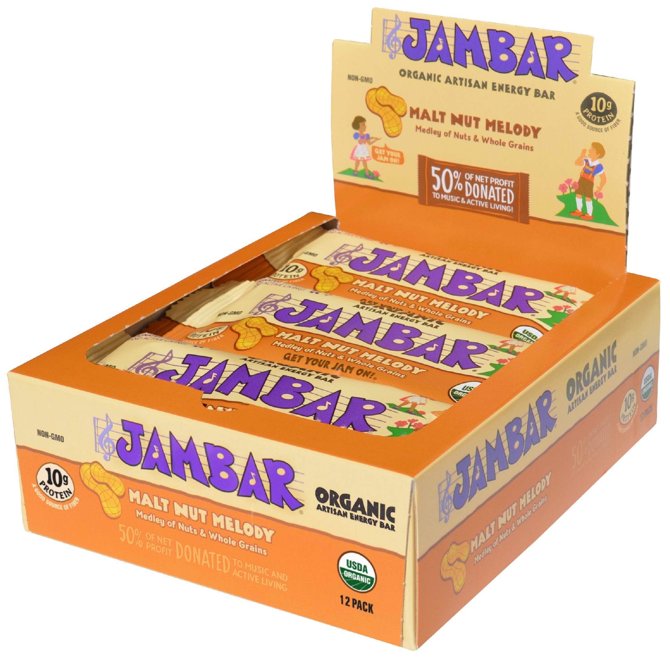 Jambar Malt Nut Melody - 12 Bar Box Visit New Online