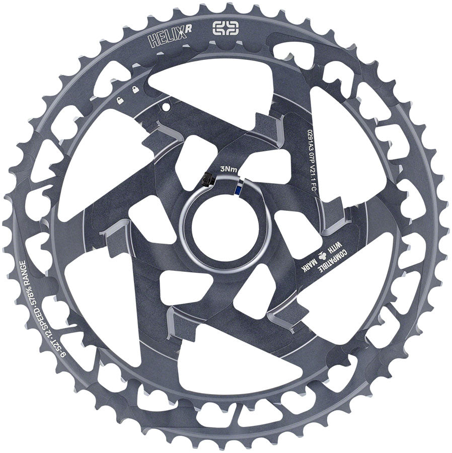 e*thirteen Helix Race Cassette - 12-Speed, 9-52t, Gray Free Shipping Fake