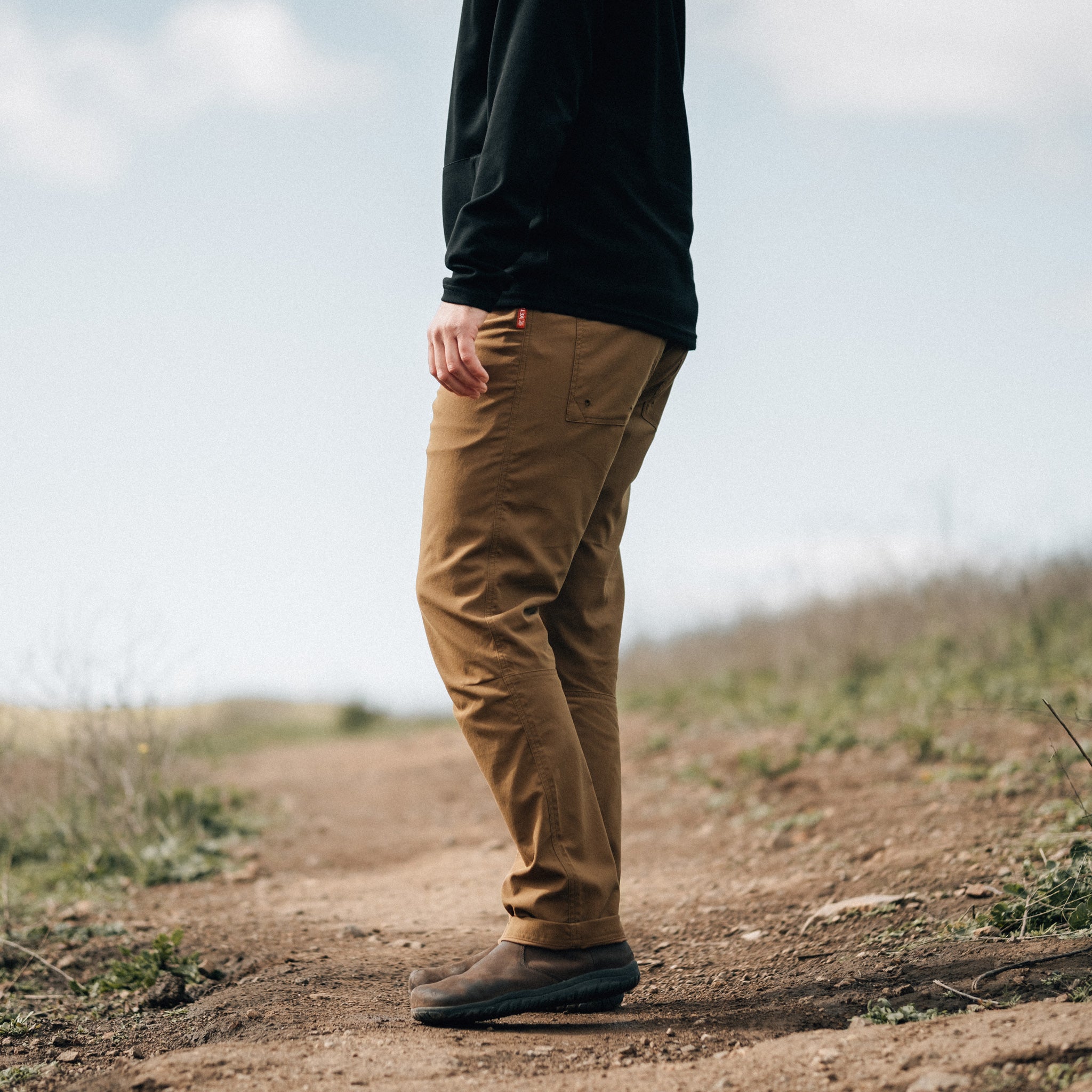 Ketl Mtn Shenanigan Hiking Pants Straight Fit 32 Inseam - Lightweight, Stretchy, Packable, Adventure Travel Men's Pants Brown