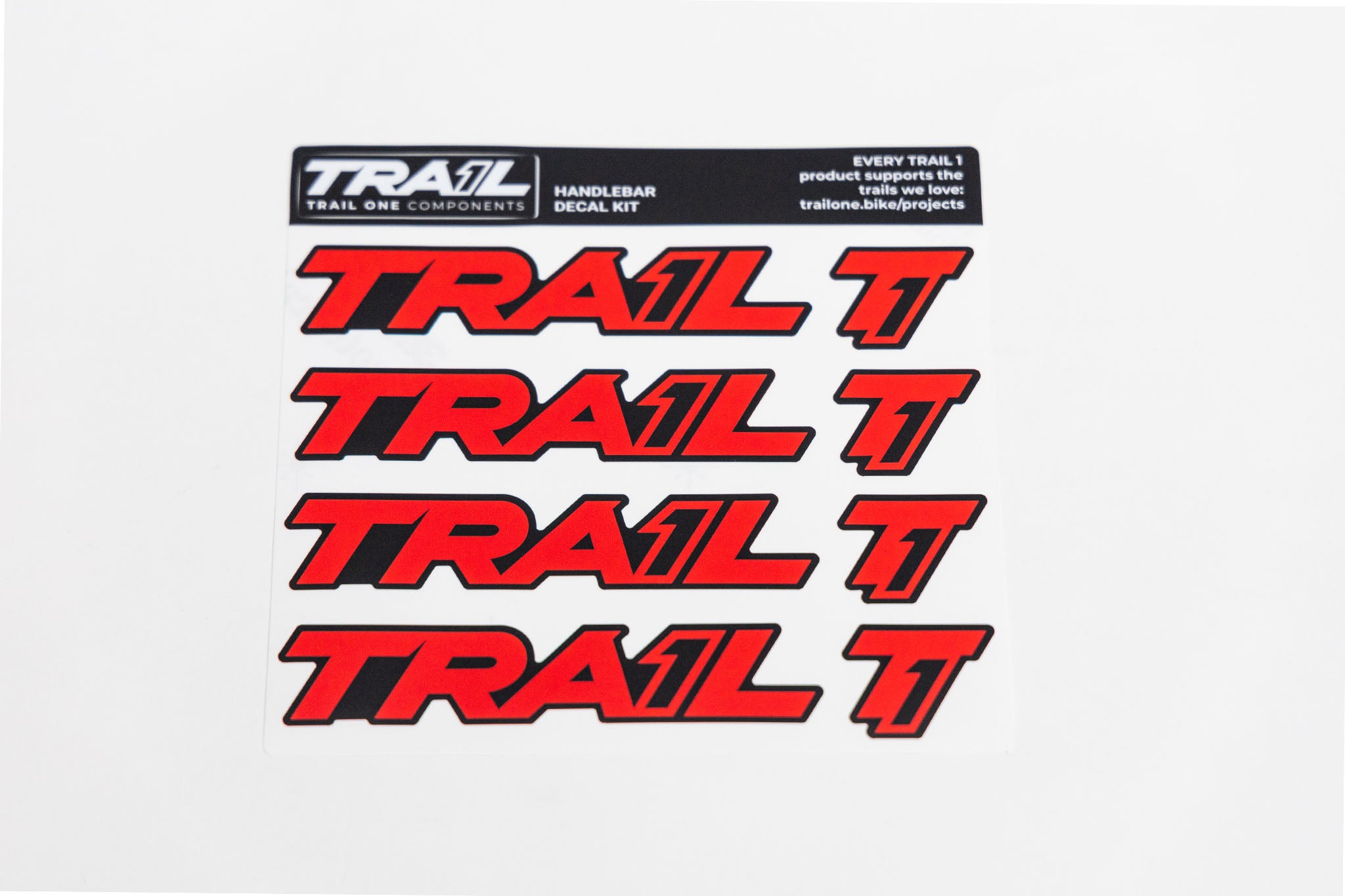 Trail One Components Crockett Handlebar Decal Kit Cheap Explore