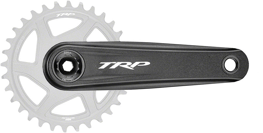 TRP CK-8050 Crankset - 165mm, 12-Speed, For 68/73mm Frame BB, DM CINCH Chainring Interface, 30mm Spindle, Sandblasted Outlet Low Pice