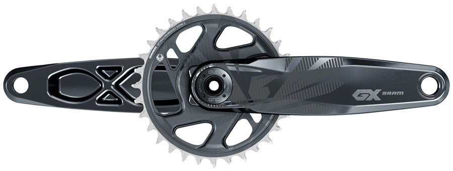 SRAM GX Eagle Boost Crankset - 175mm, 12-Speed, 32t, Direct Mount, DUB Spindle Interface, Lunar, 55mm Chainline Deals Online