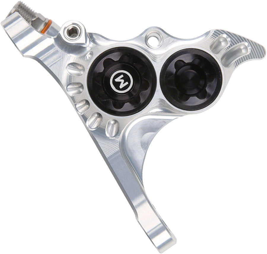 Hope RX4+ Disc Brake Caliper - Front Flat Mount Direct, +20mm, Mineral Oil Type, Silver Ost Release Dates