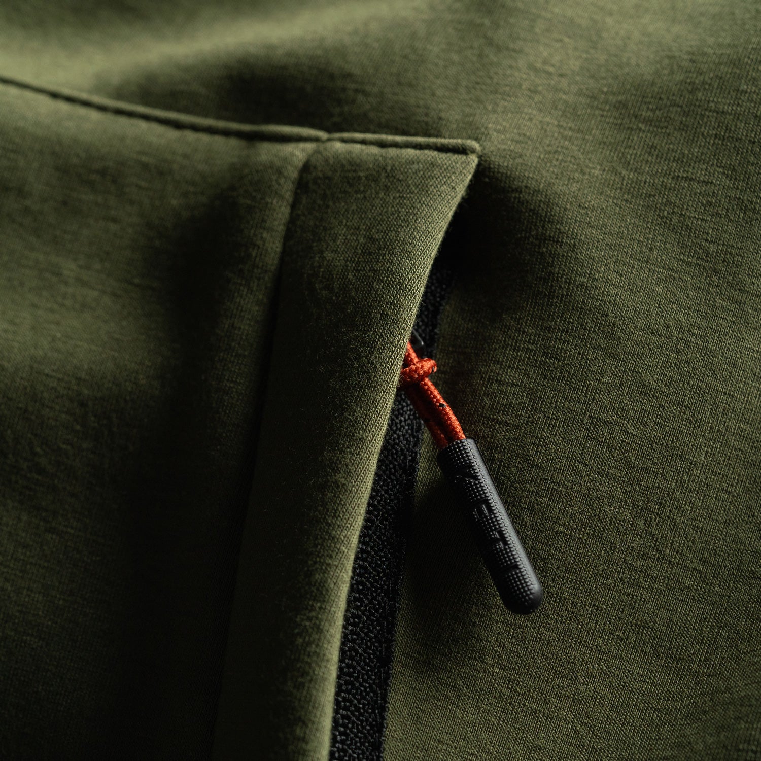 KETL Mtn Folly Active Travel Hoodie - Zipper Pockets, Stretchy, Breathable - Men's Zip-Up V.2 Green