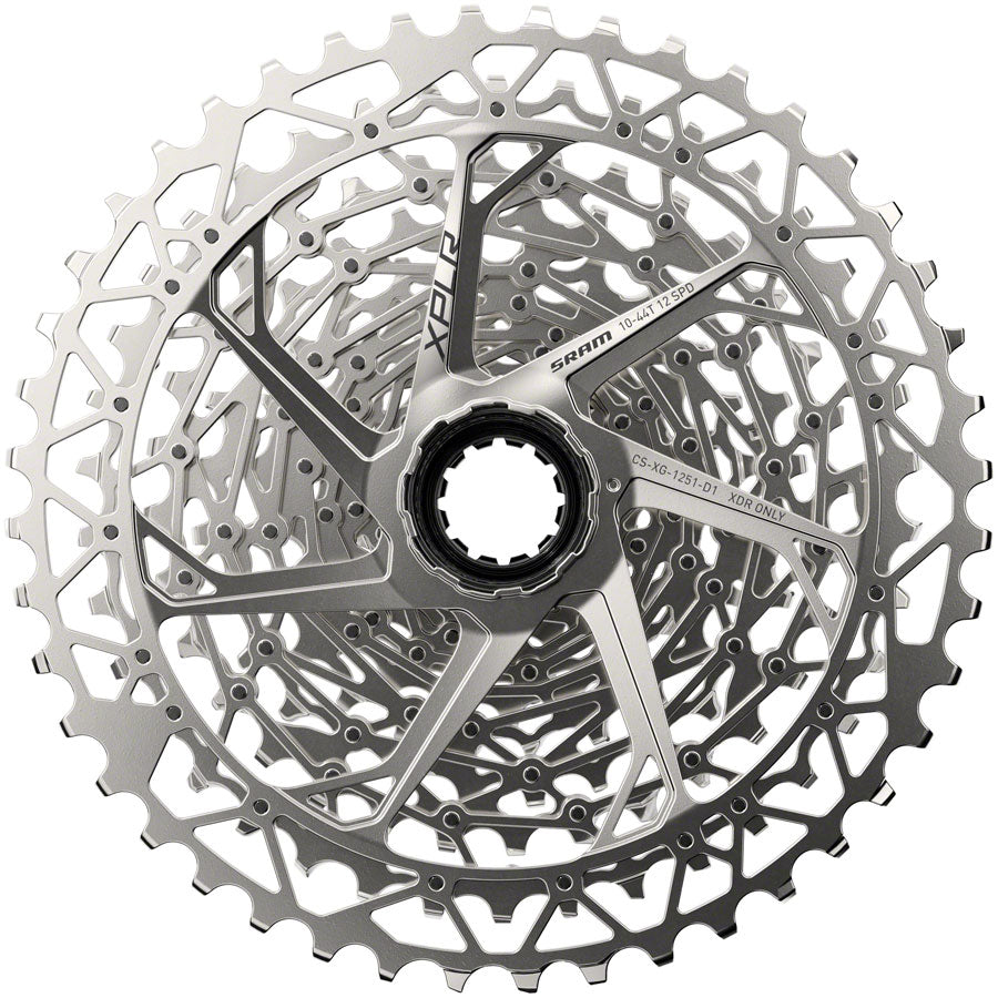 SRAM XPLR XG-1251 Cassette - 12-Speed, 10-44t, Silver, For XDR Driver Body, D1 Excellent Sale Online