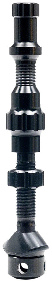 Stan's Tubeless Valve Stem Cap Color Kit - Black, Pair