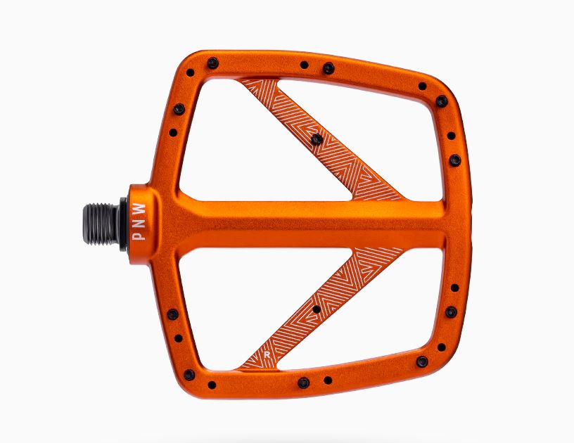 PNW Loam Flat Pedals Blood Orange Best Sale Cheap Pice