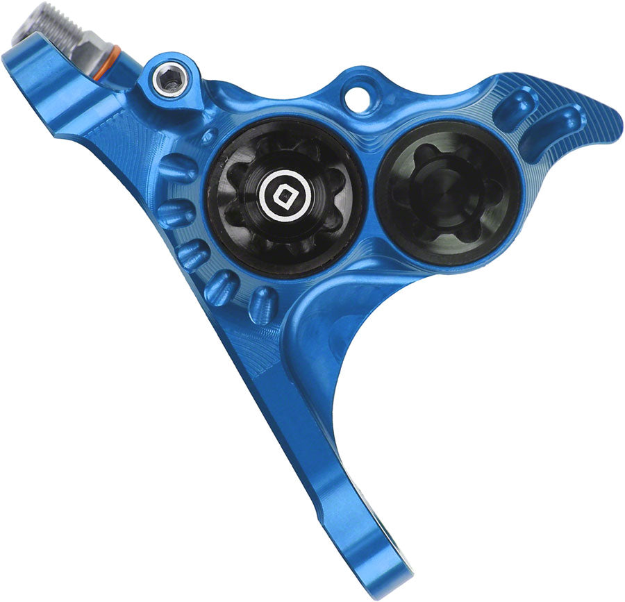 Hope RX4+ Disc Brake Caliper - Flat Mount Front, +20mm, DOT Type, Blue Cheap Sale Amazon