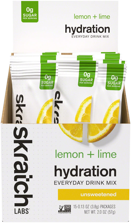 Skratch Labs Everday Drink Mix - Lemon Lime, Single Serving 15-Pack Buy Cheap Deals