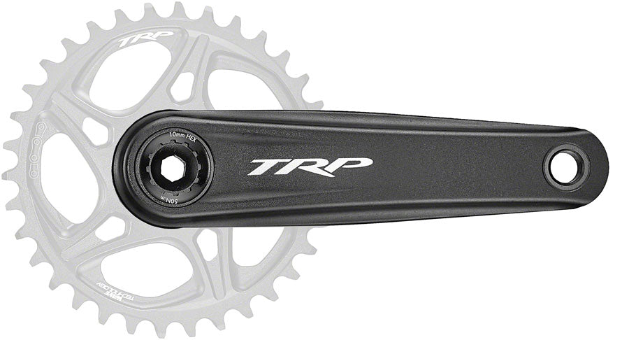 TRP CK-8070 DH Crankset - 165mm, 7-Speed, For 83mm DH Frame BB, DM CINCH Chainring Interface, 30mm Spindle, Sandblasted Cheap Sale Low Pice Fee Shipping