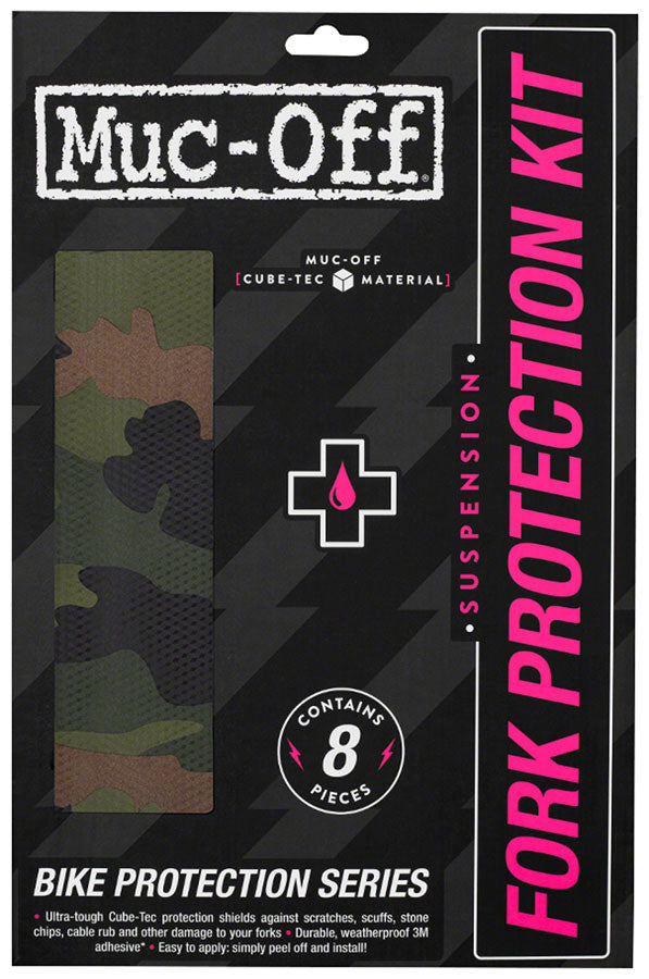 Muc-Off Fork Protection Kit - 8-Piece Kit, Camo With Paypal