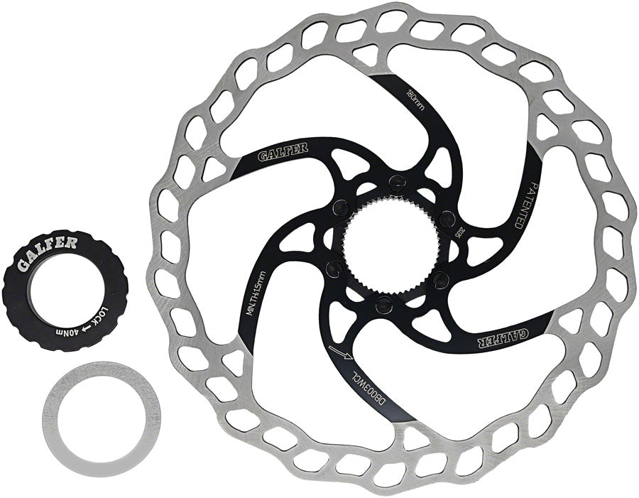 Galfer MTB Disc Brake Rotor - 180mm, Centerlock, 1.8mm 2025 New Cheap Online
