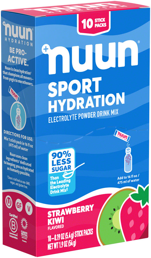 Nuun Sport Powder - Strawberry Kiwi, Box of 10 Shop For